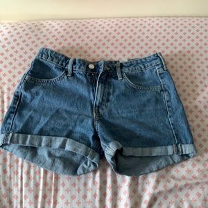 Size 4 regular waist jeans shorts